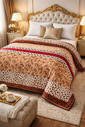 Cloudy Flannel Blanket - Golden