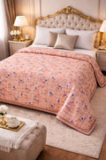 Cloudy Flannel Blanket - Plush Mink